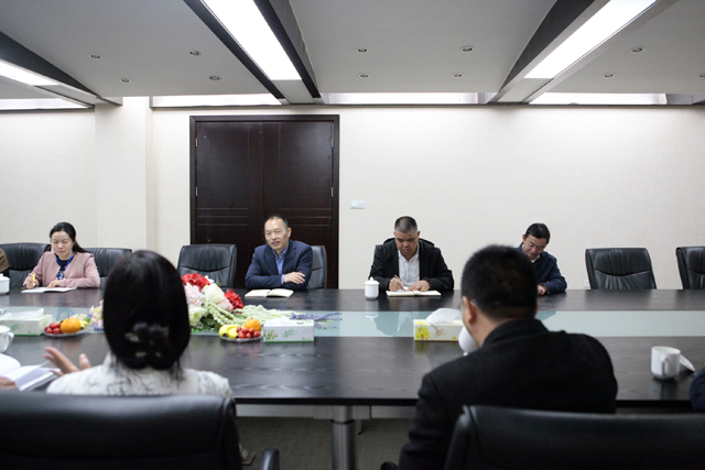 17th., Apr. 2019 The Vice-Chairman of the Municipal Association, Wang Ruiyan, visited Qianxi Group.